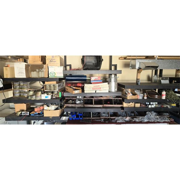 FULL CONTENTS OF SHELVES IN IMAGE