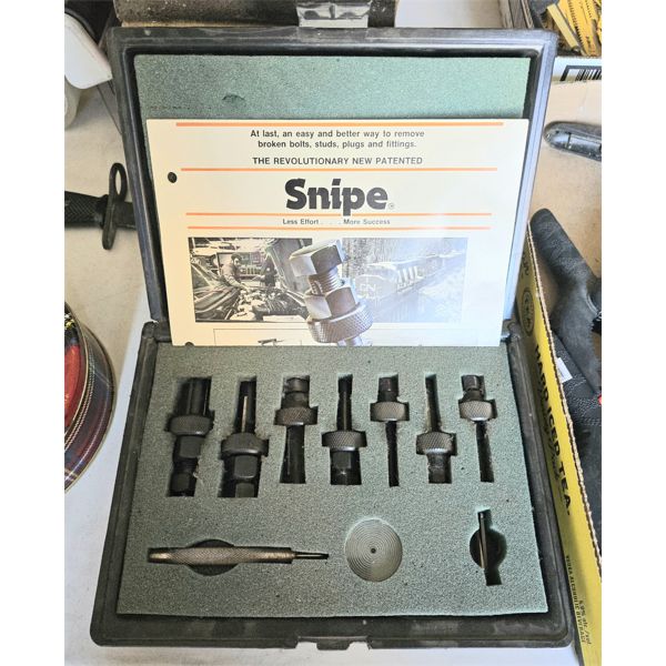 SNIPE TAP AND DIE STYLE TOOL SET