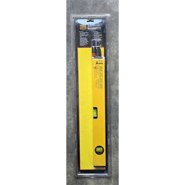 NEW 18" ALUMINIUM LASER LEVEL
