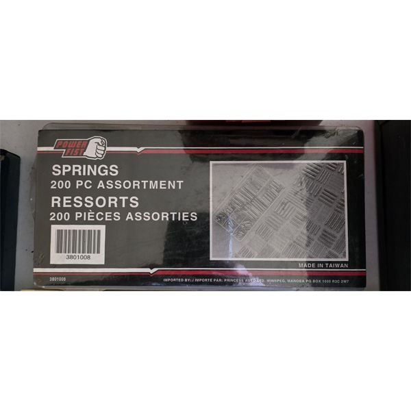 NEW 200PC SPRINGS ASSORTMENT