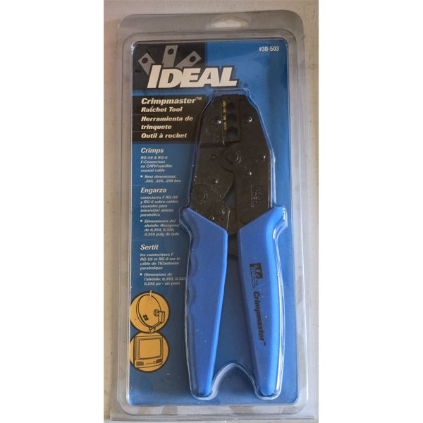 NEW IDEAL CRIMPMASTER RATCHET TOOL