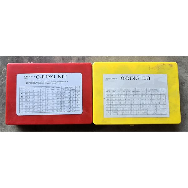 PAIR OF LIGHTLY USED O-RING KITS