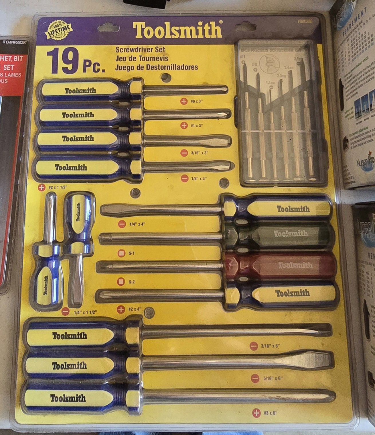 TOOLSMITH 19PC SCREWDRIVER SET