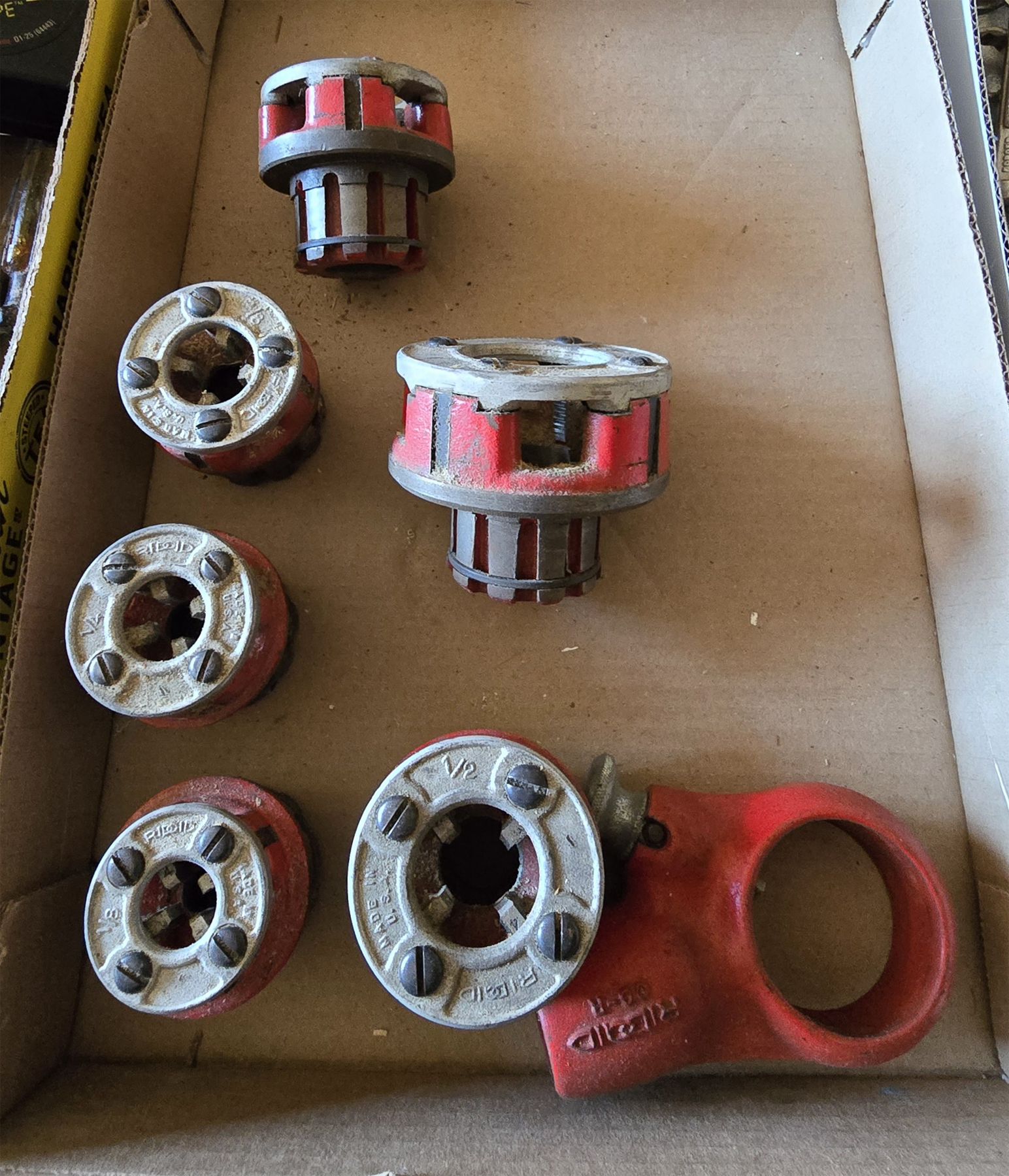 Pi Thread RIDGID PIPE THREADING SET
