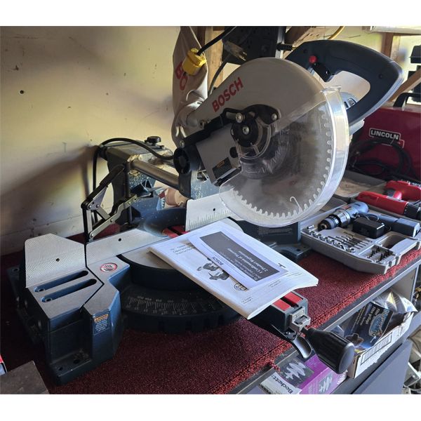 BOSCH 10  SLIDE MITER SAW