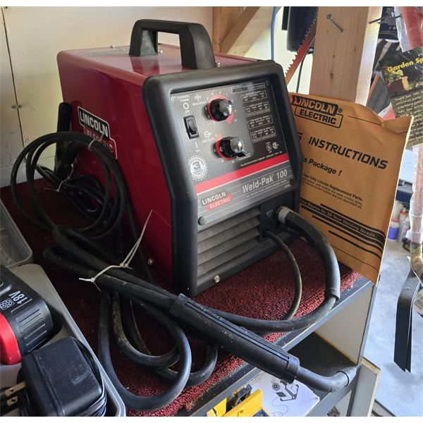 LINCOLN ELECTRIC WELD-PAC 100 ARC WELDER