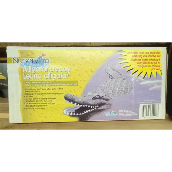 NURSERY PRO 34" ALLIGATOR DECOY
