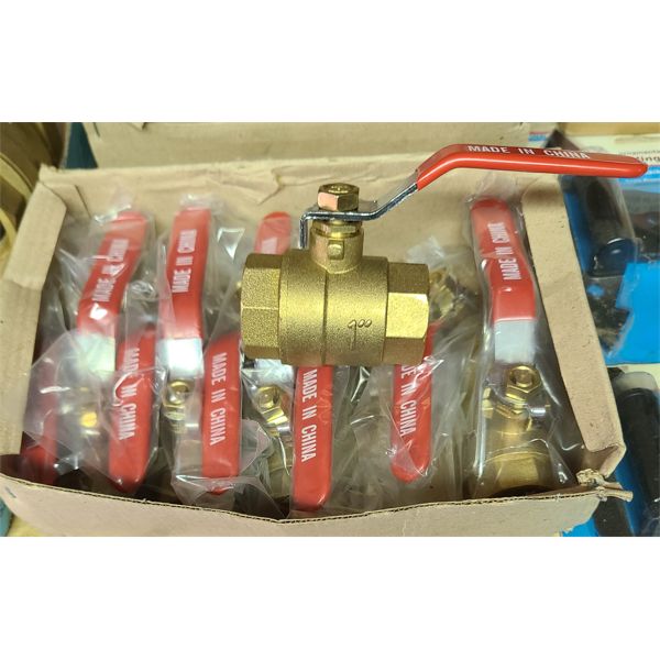 10 NEW 1" BALL VALVES 600 WOG