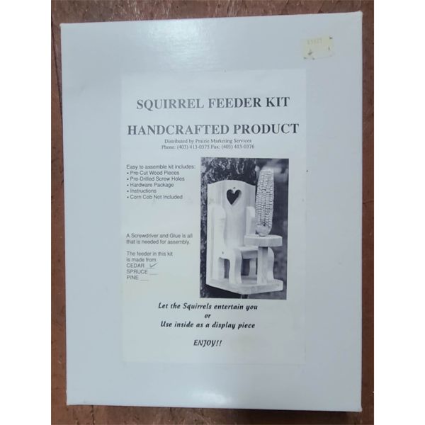NEW SQUIRREL FEEDER KIT