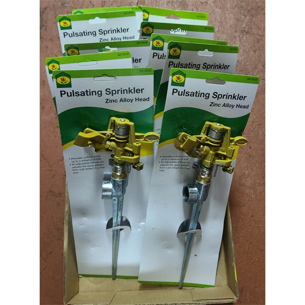 10 NEW PULSATING SPRINKLERS