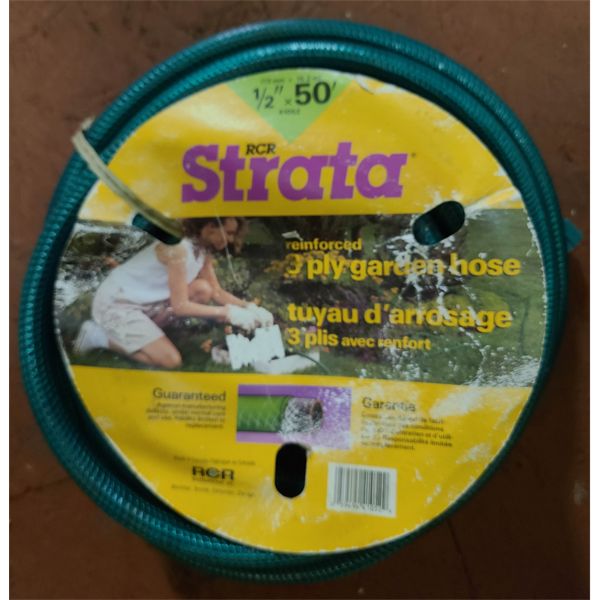 50 FT 3 PLY NEW GARDEN HOSE