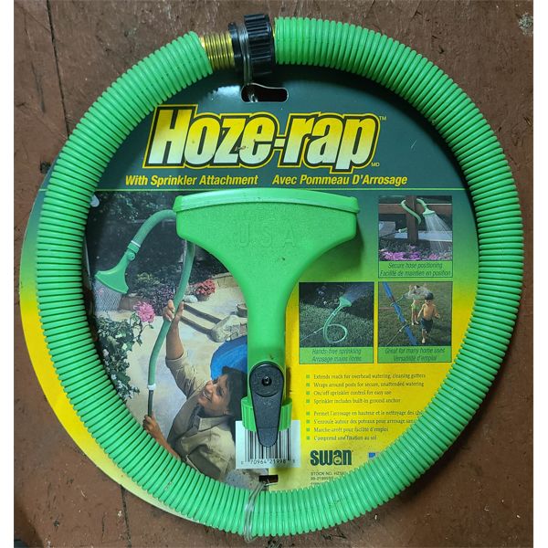 NEW HOSE-RAP W/ SPRINKLER ATTACHMENT