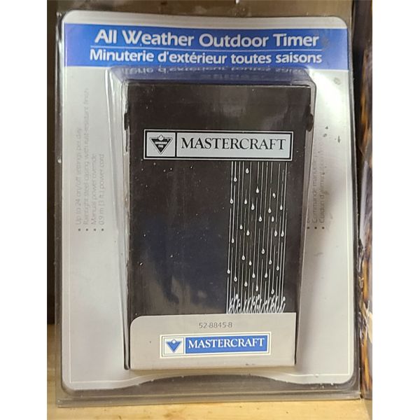MASTERCRAFT ALL WEATHER OUTDOOR TIMER