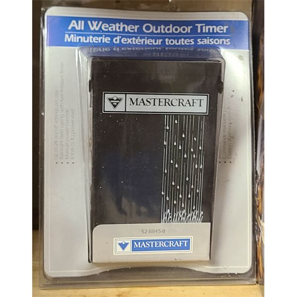 MASTERCRAFT ALL WEATHER OUTDOOR TIMER