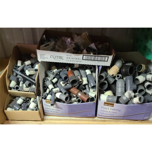ASST. NEW P.V.C. PIPE FITTINGS ETC.