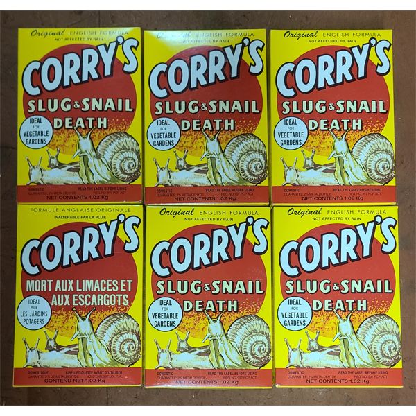 6 BXS × 1.02KG CORRY'S SLUG & SNAIL DEATH