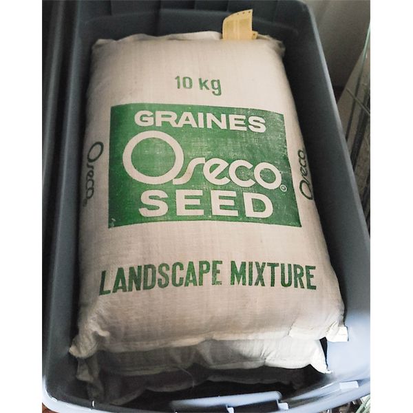 THREE 10KG BAGS GRAINES OSECO SEED