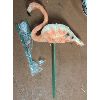 Image 1 : RESIN FLAMINGO LAWN ORNAMENT
