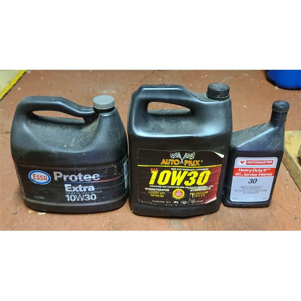 ASSORT. OIL INCLUDES 10W30