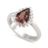 Image 1 : 1.90 ctw Pink Sapphire and 0.31 ctw Diamond Platinum Ring (GIA CERTIFIED)