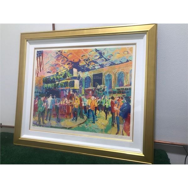 American Stock Exchange by LeRoy Neiman (1921-2012)