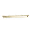 Image 5 : Antique Edwardian French 18k Gold & Platinum 0.80 ctw Diamond Pearl Bar Pin Broo