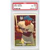 Image 1 : 1957 Topps #55 Ernie Banks PSA 6 EX-MT