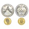 Image 2 : 1984 Olympic Commemorative Proof Coin Set of 2