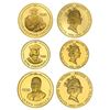 Image 2 : British Virgin Islands, Discovery of America 500th Anniversary Gold Coin Proof Set of 3, 1992.  500 