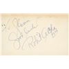 Image 1 : Robert Alda signed note