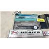 Image 2 : PAIR OF DWYER RATE-MASTER FLOWMETERS, CHATILLON DDP DIAL PUSH PULL GAUGE IN A HARD TRANSPORT CASE,