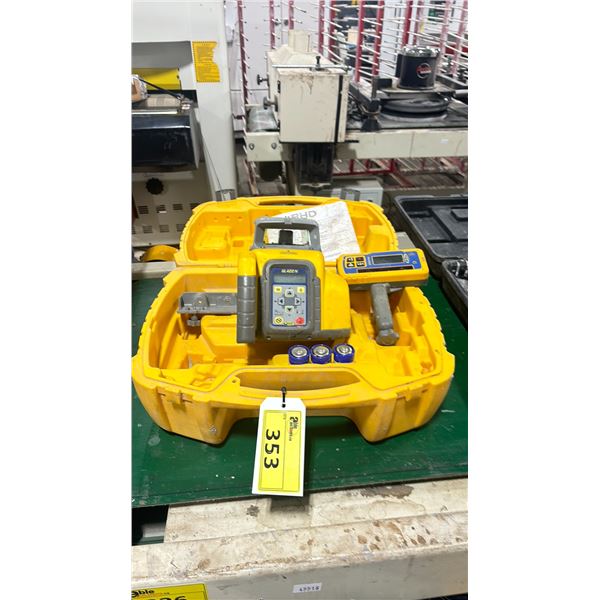 SPECTRA PRECISION GL422N DUAL GRADE LASER WITH HL450 RECEIVER IN A HARD TRANSPORT CASE