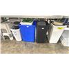 Image 2 : VILEDA SPIN MOP BUCKET, VARIOUS CLEANING PRODUCTS, 2 WOODEN STORAGE SQUARES, STAINLESS STEEL TOILET