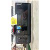 Image 2 : ACER ASPIRE X3812 WITH WINDOWS 7 + INTEL CORE QUAD WITH POWER CORD * HARD DRIVE REMOVED * ,
