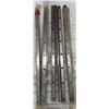 Image 1 : Lot of (6) Misc. Linear Guide Rails