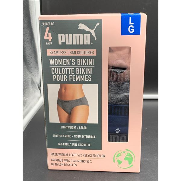 Puma Seamless Women's Bikini 4pk (L)