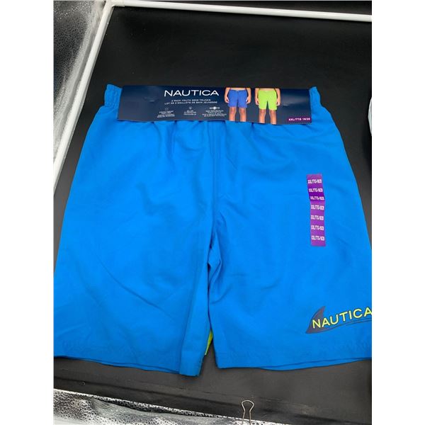 Nautica 2pk Youth Swim Trunks (XXL 18/20)