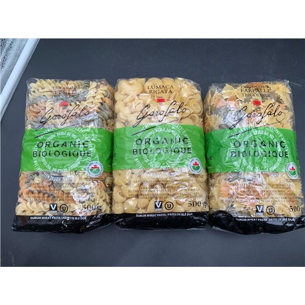Garofalo Organic Italian Pasta-Assorted (3 x 500g)