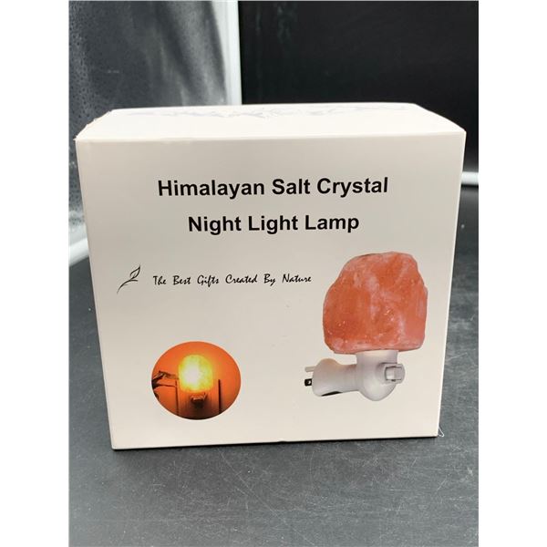 Himalayan Salt Crystal Night Light Lamp