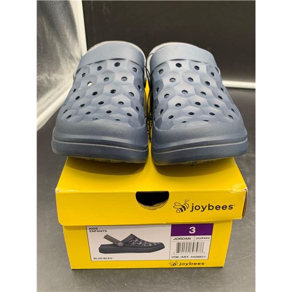 Joybees Kids Shoe, Blue (size 3)