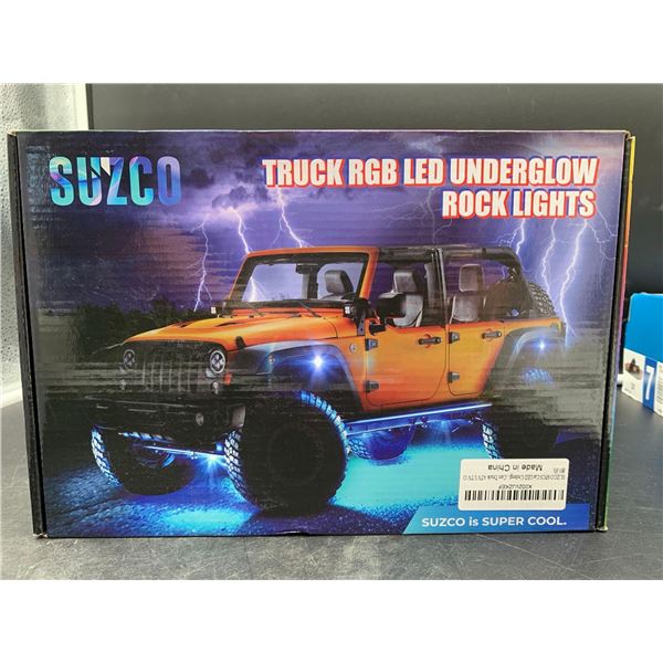 Suzco Golf Cart LED Underglow & Interior Lights Kit for Golf Cart Club Car for Cars, Truck, Jeep