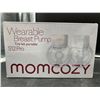 Image 2 : Momcozy M5 Hands Free Breast Pump, Double Wearable Breast Pump of Baby Mouth Double-Sealed Flange wi