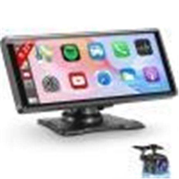 Portable Wireless Car Stereo iOs CarPlay and Android Auto Receivers