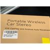 Image 3 : Portable Wireless Car Stereo iOs CarPlay and Android Auto Receivers