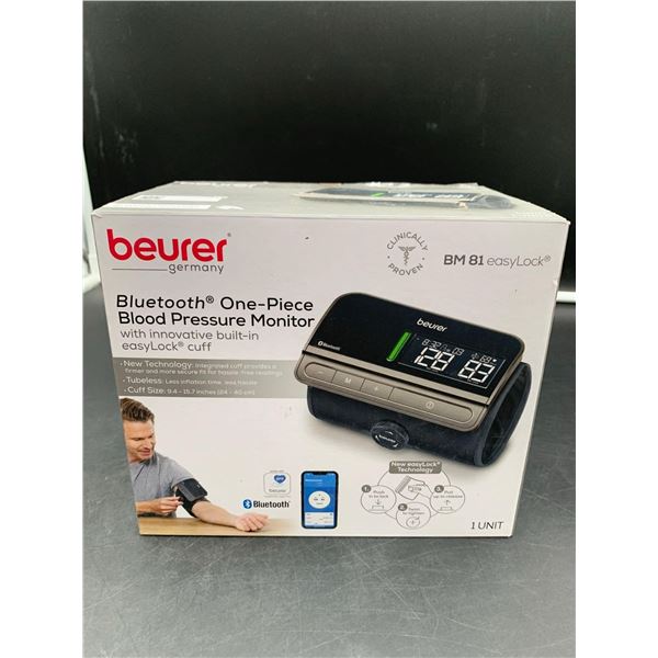 Beurer Bluetooth One-Piece Blood Pressure Monitor