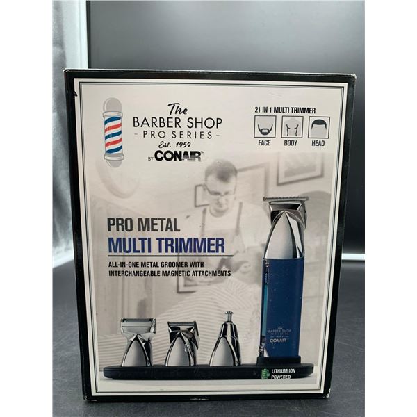 Conair Pro Metal Multi Trimmer, The Barber Shop Pro Series