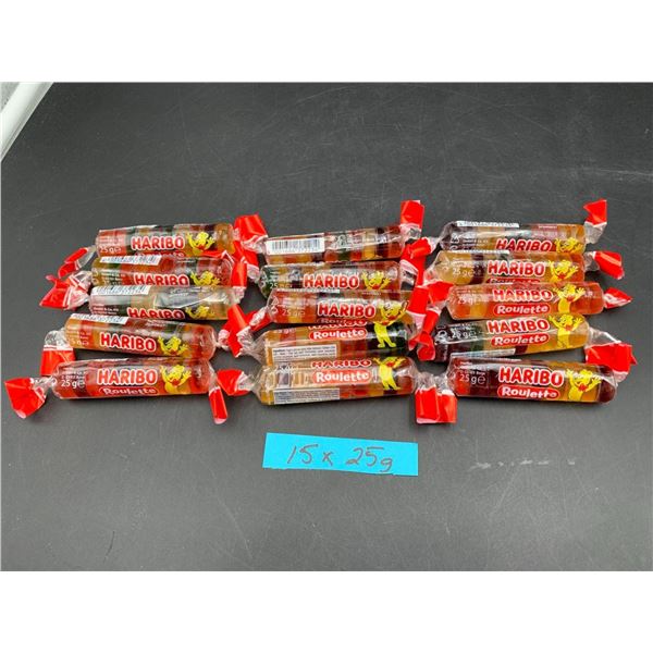 Haribo Roulette Candy (15 x 25g)