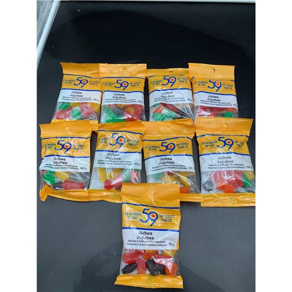 59th Street Jujubes Candy (9 x 100g)