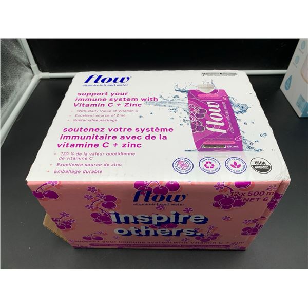 Flow Organic Elderberry Flavoured Water (12 x 500ml)