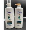 Image 1 : Dove Daily Moisture Shampoo for Dry Hair and Conditioner (2 x 1.18L)